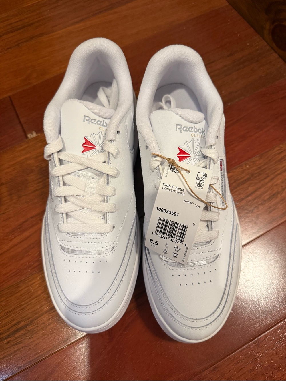 Reebok Club C Extra White Leather Women's Sneaker